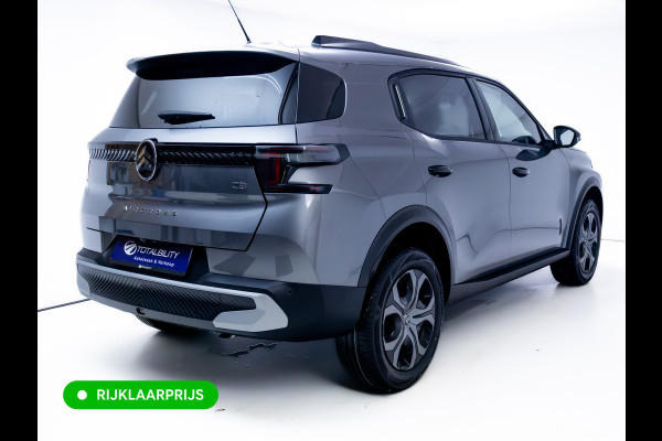 Citroën C3 Aircross 1.2 Hybrid 145pk Plus | Apple Carplay / Android auto | Camera | Led | Extra getint glas achter, Dab, Cruise, Regensensor