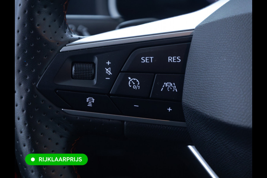 Seat Arona 1.5 TSI FR 150PK Automaat Travel-assist | Camera | Adaptive cruise | Climate-control Digi dash, PDC V+A, Navigatie, App-connect, Sfeerverlichting
