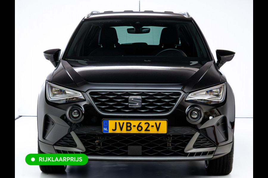 Seat Arona 1.5 TSI FR 150PK Automaat Travel-assist | Camera | Adaptive cruise | Climate-control Digi dash, PDC V+A, Navigatie, App-connect, Sfeerverlichting