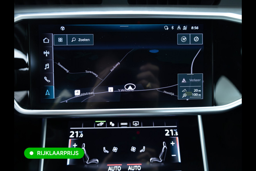Audi A6 Limousine 50 TFSI e quattro S-Line | Panoramadak | Voorstoelen- & achterbank verwarmd | Camera | Adaptieve Cruise | Electrische trekhaak, Electrische achterklep, Matrix Led
