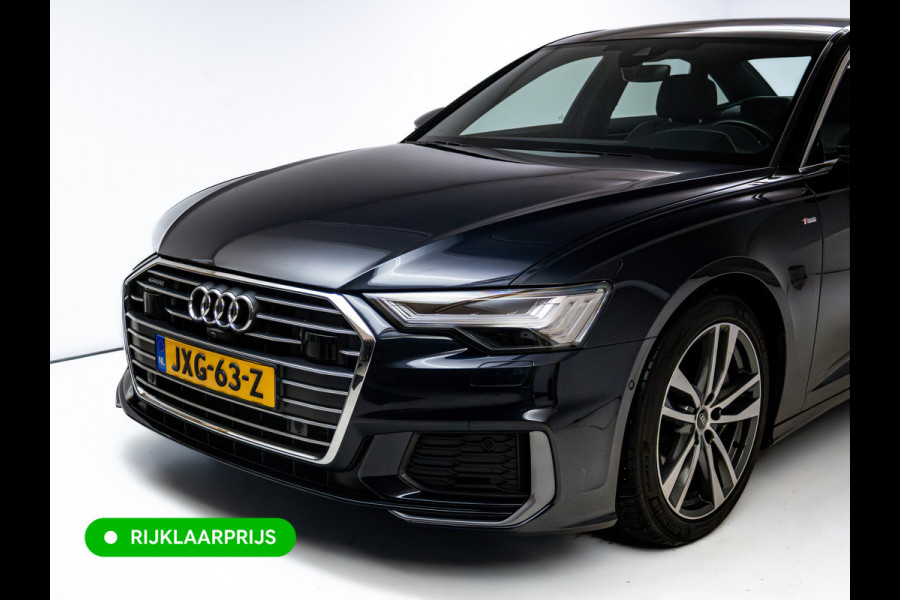 Audi A6 Limousine 50 TFSI e quattro S-Line | Panoramadak | Voorstoelen- & achterbank verwarmd | Camera | Adaptieve Cruise | Electrische trekhaak, Electrische achterklep, Matrix Led