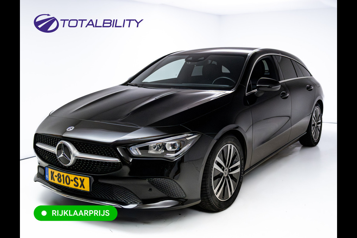 Mercedes-Benz CLA-Klasse Shooting Brake 180 Buss. Sol. Luxury automaat | Leer | Stoelverwarming | Navigatie | Cruise | Elec. klep | Camera All season banden, Sfeerverlichting
