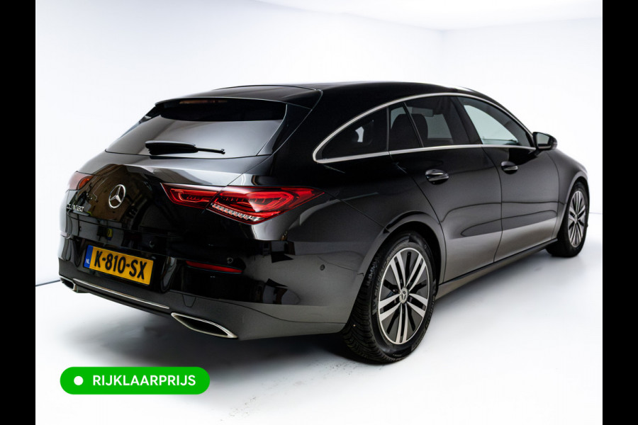Mercedes-Benz CLA-Klasse Shooting Brake 180 Buss. Sol. Luxury automaat | Leer | Stoelverwarming | Navigatie | Cruise | Elec. klep | Camera All season banden, Sfeerverlichting