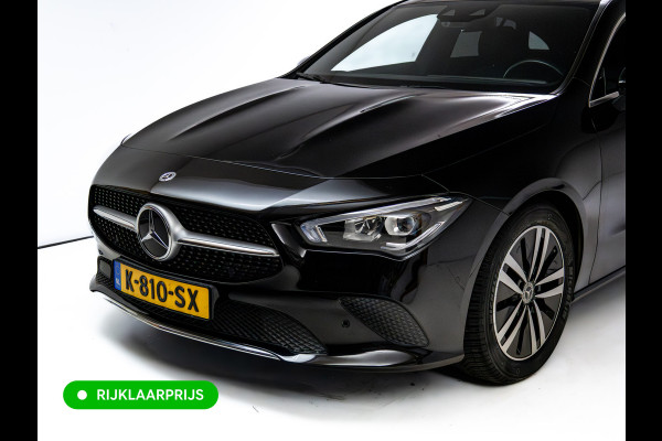 Mercedes-Benz CLA-Klasse Shooting Brake 180 Buss. Sol. Luxury automaat | Leer | Stoelverwarming | Navigatie | Cruise | Elec. klep | Camera All season banden, Sfeerverlichting