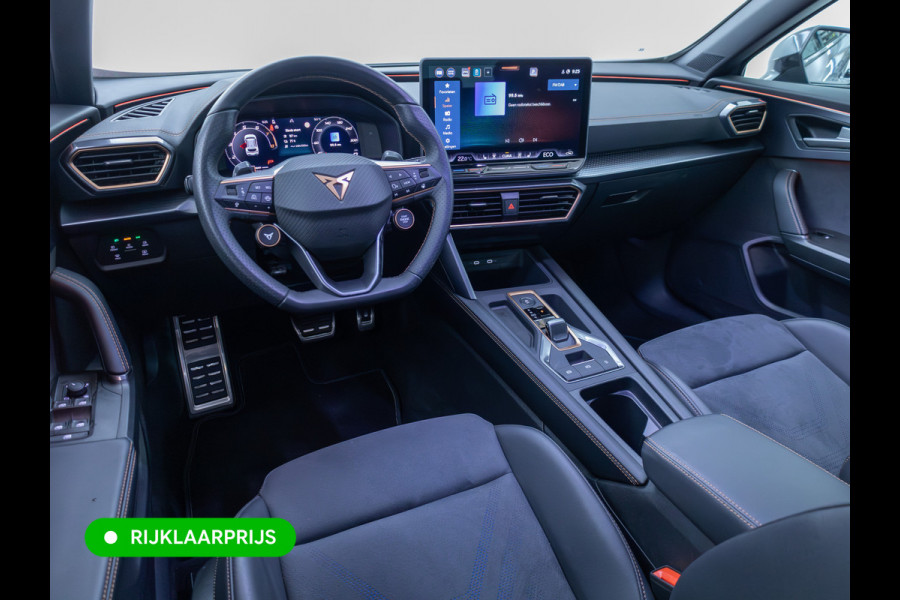 CUPRA Formentor 1.5 TSI e-Hybrid 204 PK | Memorystoelen | Stoel- stuurverw. | 360 camera | Facelift | Adaptive cruise, Travel-assist, Navigatie, Aplle carplay/Android auto, All-season