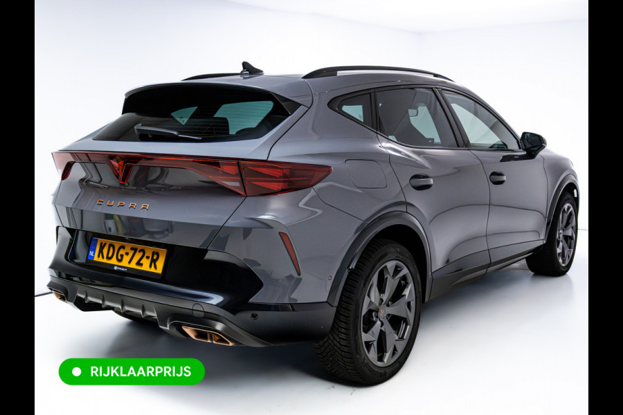 CUPRA Formentor 1.5 TSI e-Hybrid 204 PK | Memorystoelen | Stoel- stuurverw. | 360 camera | Facelift | Adaptive cruise, Travel-assist, Navigatie, Aplle carplay/Android auto, All-season