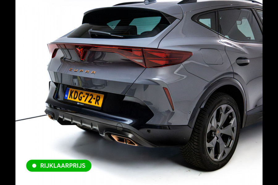 CUPRA Formentor 1.5 TSI e-Hybrid 204 PK | Memorystoelen | Stoel- stuurverw. | 360 camera | Facelift | Adaptive cruise, Travel-assist, Navigatie, Aplle carplay/Android auto, All-season