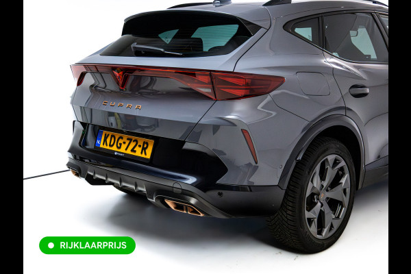 CUPRA Formentor 1.5 TSI e-Hybrid 204 PK | Memorystoelen | Stoel- stuurverw. | 360 camera | Facelift | Adaptive cruise, Travel-assist, Navigatie, Aplle carplay/Android auto, All-season