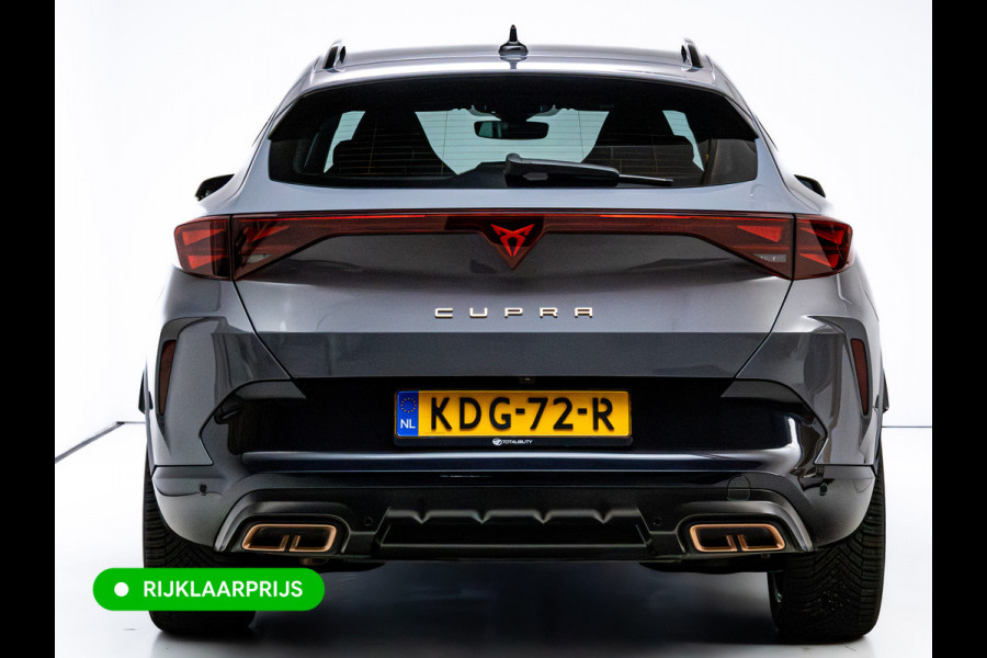 CUPRA Formentor 1.5 TSI e-Hybrid 204 PK | Memorystoelen | Stoel- stuurverw. | 360 camera | Facelift | Adaptive cruise, Travel-assist, Navigatie, Aplle carplay/Android auto, All-season