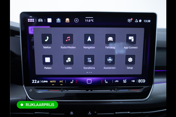 Volkswagen Golf 1.5 eHybrid Style Edition | Nw. model | Elec. Panoramadak | Stoel- & Stuurverwarming | Adap. Cruise | 360 Camera, Headup Display, Ergo Active Stoel met massage, Sfeerverlichting IQ Led