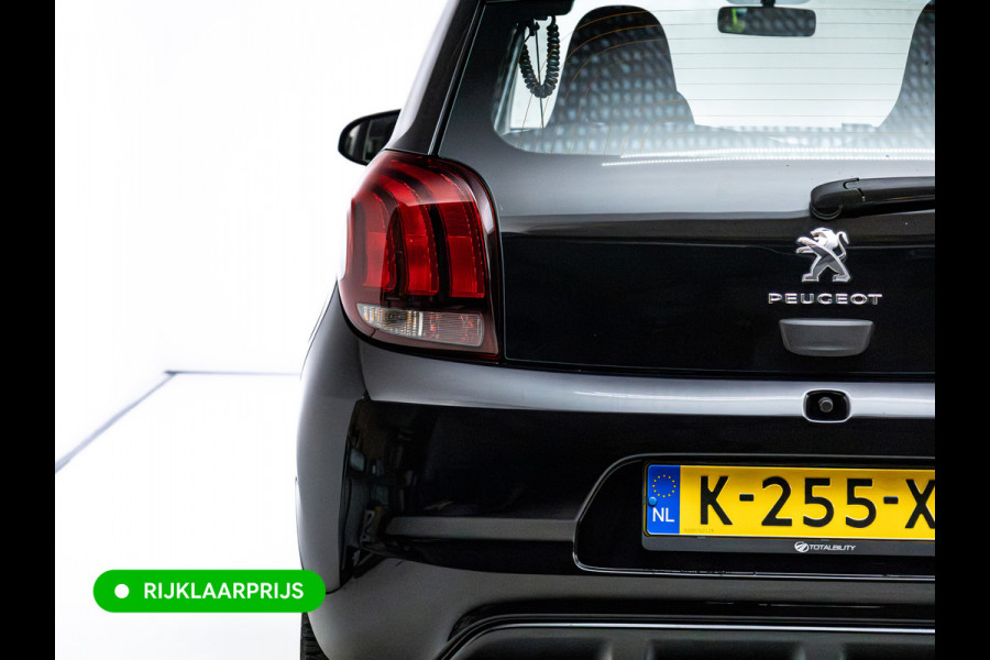 Peugeot 108 1.0 e-VTi Active 73 PK | Airconditioning | BT Telefoon & Audio | DAB | Led Dagrijverlichting | Zwart met. | Multifunctioneel stuurwiel, Centrale vergrendeling met afstandsbediening