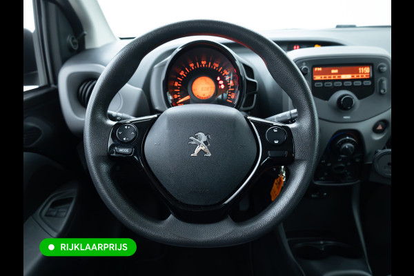 Peugeot 108 1.0 e-VTi Active 73 PK | Airconditioning | BT Telefoon & Audio | DAB | Led Dagrijverlichting | Zwart met. | Multifunctioneel stuurwiel, Centrale vergrendeling met afstandsbediening