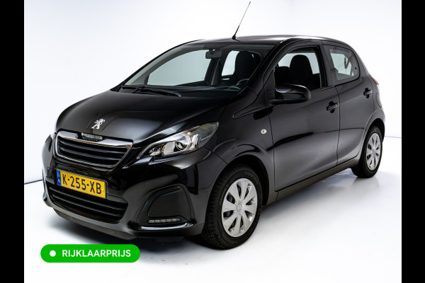Peugeot 108 1.0 e-VTi Active 73 PK | Airconditioning | BT Telefoon & Audio | DAB | Led Dagrijverlichting | Zwart met. | Multifunctioneel stuurwiel, Centrale vergrendeling met afstandsbediening