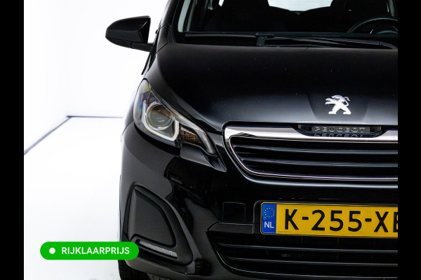 Peugeot 108 1.0 e-VTi Active 73 PK | Airconditioning | BT Telefoon & Audio | DAB | Led Dagrijverlichting | Zwart met. | Multifunctioneel stuurwiel, Centrale vergrendeling met afstandsbediening