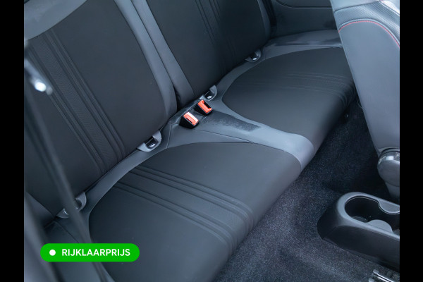 Fiat 500 1.0 Hybrid Sport Verde Portofino | 1/2 Leder/stof | Panodak | Led+ | Uconnect | Airco, Lederen MF stuurwiel, PDC achter, 16" velgen