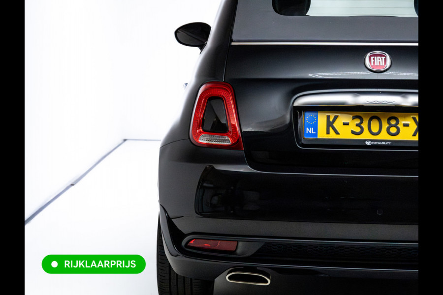 Fiat 500C 1.0 Hybrid Rockstar | Beats audio | Climate control | Cruise | Electrische cabrio kap | Apple Carplay, Android auto | PDC achter, Electrische ramen voor
