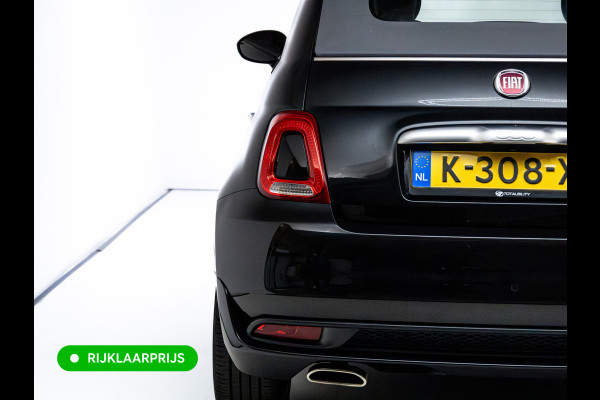 Fiat 500C 1.0 Hybrid Rockstar | Beats audio | Climate control | Cruise | Electrische cabrio kap | Apple Carplay, Android auto | PDC achter, Electrische ramen voor