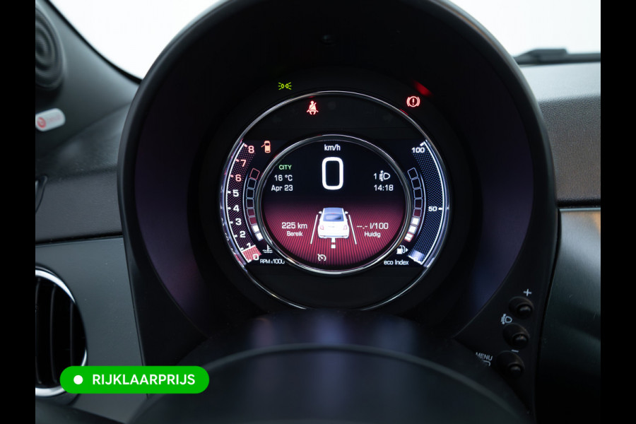 Fiat 500C 1.0 Hybrid Rockstar | Beats audio | Climate control | Cruise | Electrische cabrio kap | Apple Carplay, Android auto | PDC achter, Electrische ramen voor