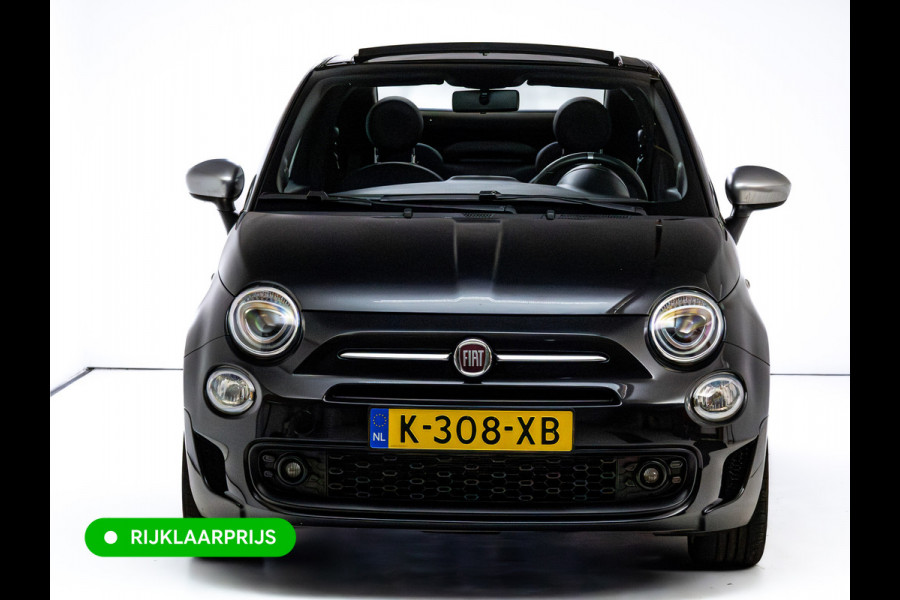 Fiat 500C 1.0 Hybrid Rockstar | Beats audio | Climate control | Cruise | Electrische cabrio kap | Apple Carplay, Android auto | PDC achter, Electrische ramen voor