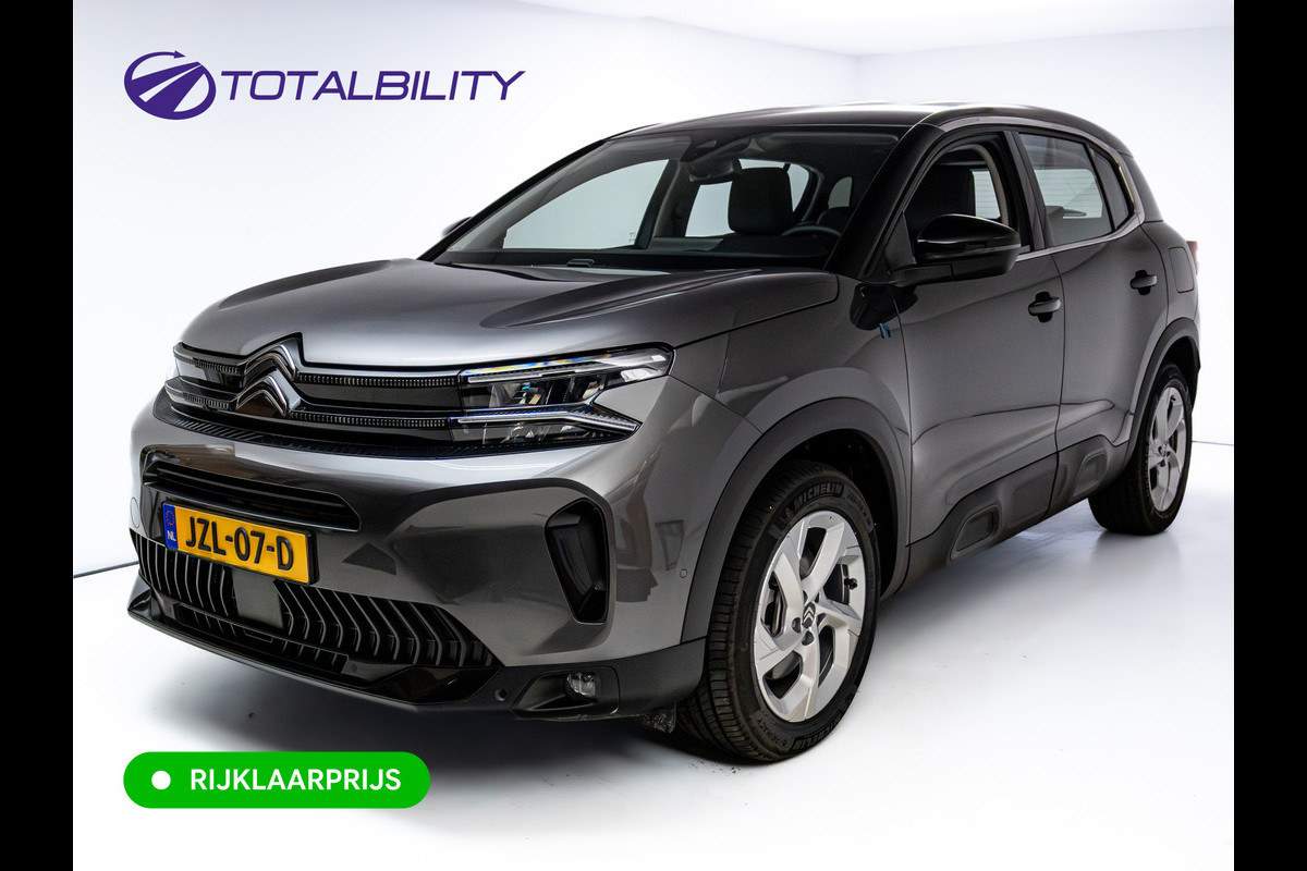 Citroën C5 Aircross 1.6 Plug-in Hybrid 225 PK | Nieuwe auto ! | Fabrieksgarantie | Navigatie | App. connect | Camera | Cruise | PDC V+A, 18"LMV