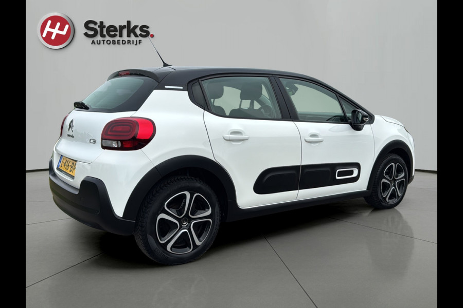 Citroën C3 1.2 PureTech Feel INCL. NIEUWE DISTRIBUTIERIEM 88147 KM !!!! CARPLAY/ANDROID AUTO