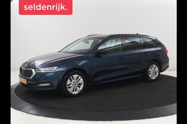 Škoda Octavia 1.0 e-TSI Business Edition | Stoelverwarming | Carplay | Navigatie | Full LED | Digital Cockpit | Cruise control | Parkeerhulp | Climate control | Bluetooth | Getint glas