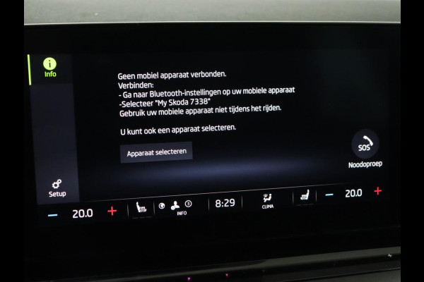 Škoda Octavia 1.0 e-TSI Business Edition | Stoelverwarming | Carplay | Navigatie | Full LED | Digital Cockpit | Cruise control | Parkeerhulp | Climate control | Bluetooth | Getint glas