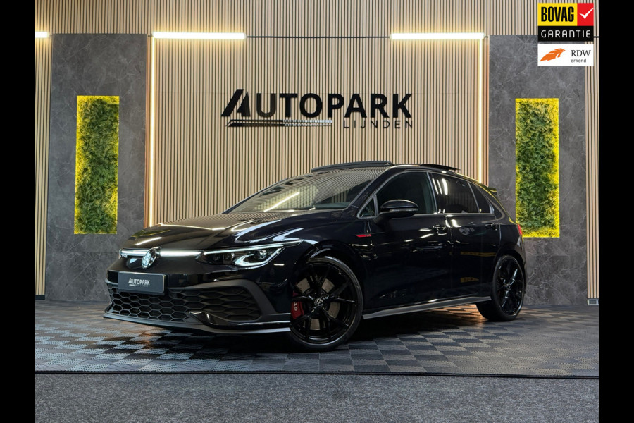 Volkswagen Golf 2.0 TSI GTI CLUBSPORT|PANO|IQLIGHTS|VIRTUAL|SFEERVERLICHTING|2023|300PK|BLACK ON BLACK|