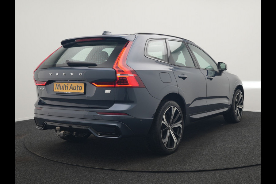 Volvo XC60 T6 AWD Plus Dark PHEV 350pk Dealer O.H. | Trekhaak Af Fabriek | Panodak | 360 Camera | Adaptive Cruise | Lederen Sportstoelen Memory & Verwarmd | 21'' L.M. | Keyless | Google Assistant | Apple Carplay | Stuur Verwarmd | DAB | Plug In Hybrid |