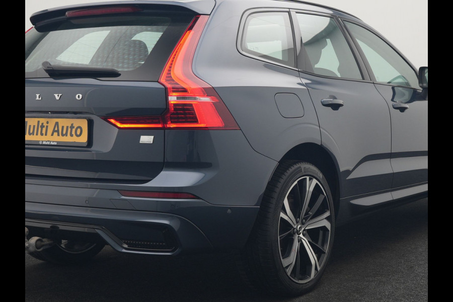 Volvo XC60 T6 AWD Plus Dark PHEV 350pk Dealer O.H. | Trekhaak Af Fabriek | Panodak | 360 Camera | Adaptive Cruise | Lederen Sportstoelen Memory & Verwarmd | 21'' L.M. | Keyless | Google Assistant | Apple Carplay | Stuur Verwarmd | DAB | Plug In Hybrid |