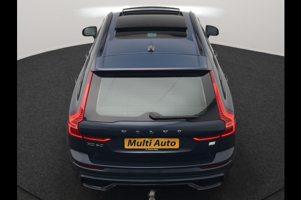 Volvo XC60 T6 AWD Plus Dark PHEV 350pk Dealer O.H. | Trekhaak Af Fabriek | Panodak | 360 Camera | Adaptive Cruise | Lederen Sportstoelen Memory & Verwarmd | 21'' L.M. | Keyless | Google Assistant | Apple Carplay | Stuur Verwarmd | DAB | Plug In Hybrid |