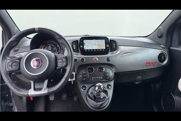 Fiat 500 0.9 TwinAir Turbo Sport 70425 KM NAVI HALF LEDER CLIMAAT CONTROL SPORT PAKKET CARPLAY/ANDROID AUTO