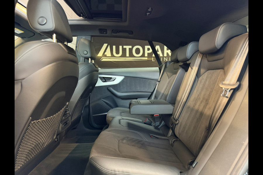 Audi Q8 55 TFSI e quattro 3X S-LINE |PANO|B&O|SOFTCLOSE|MATRIX|360 CAM|KEYLESS|LUCHTVERING|SFEERVERLICHTING|DEALER ONDERHOUDEN|VOL