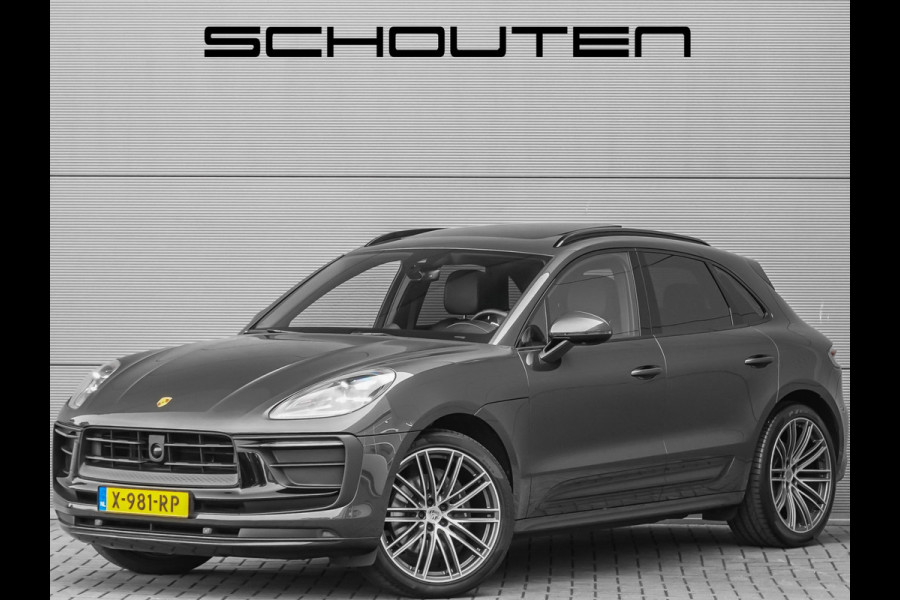 Porsche Macan 2.0 T Luchtv Burmester Sport Chrono ACC Stuurverw 21"