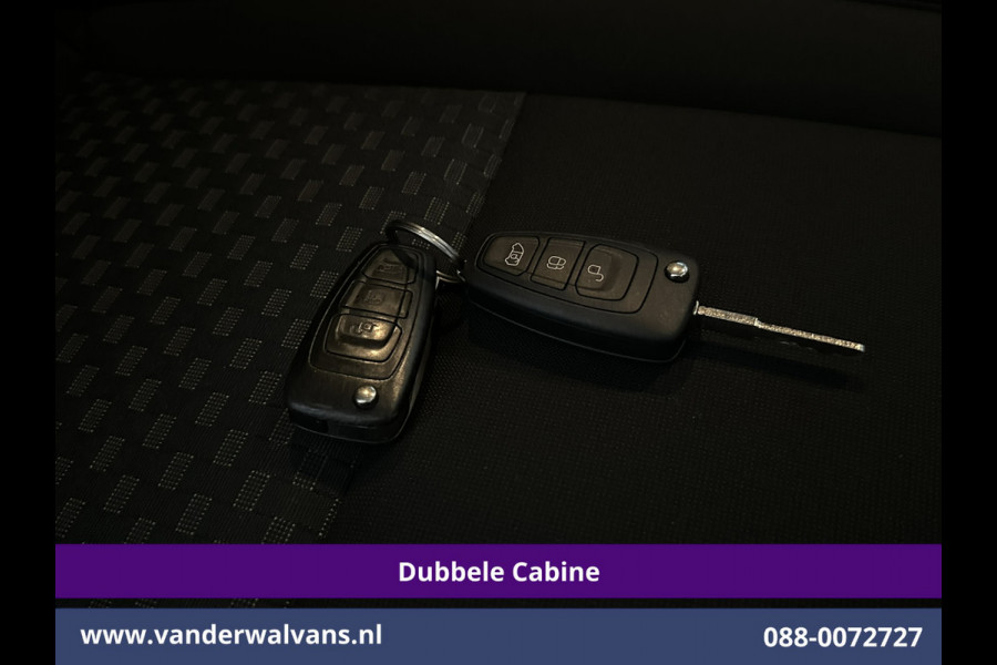 Ford Transit Custom 2.0 TDCI 130pk L2H1 Dubbele Cabine Euro6 Airco | 6-Zits | Camera | Apple Carplay | Xenon | Cruisecontrol Android Auto, 2800kg Trekhaak, Parkeersensoren, Verwarmde voorruit, Stoelverwarming, Achterklep