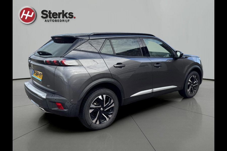 Peugeot 2008 1.2 PureTech GT 131 PK HALF LEDER 17"LM VELGEN CAMERA PDC CARPLAY/ANDROID AUTO