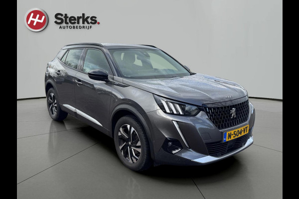 Peugeot 2008 1.2 PureTech GT 131 PK HALF LEDER 17"LM VELGEN CAMERA PDC CARPLAY/ANDROID AUTO