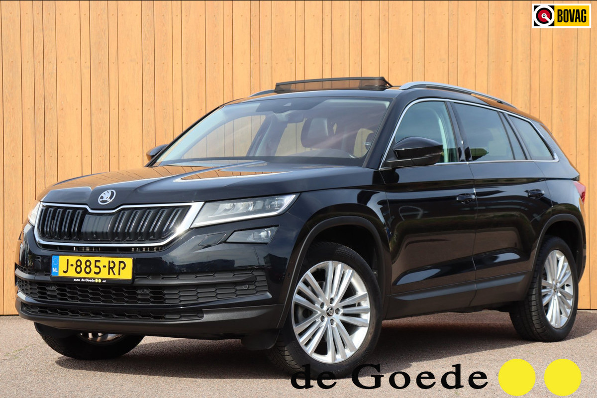 Škoda Kodiaq 1.5 TSI Business Edition Plus org.nl leer+mem+verw schuifdak el.trekhaak adap.cruise