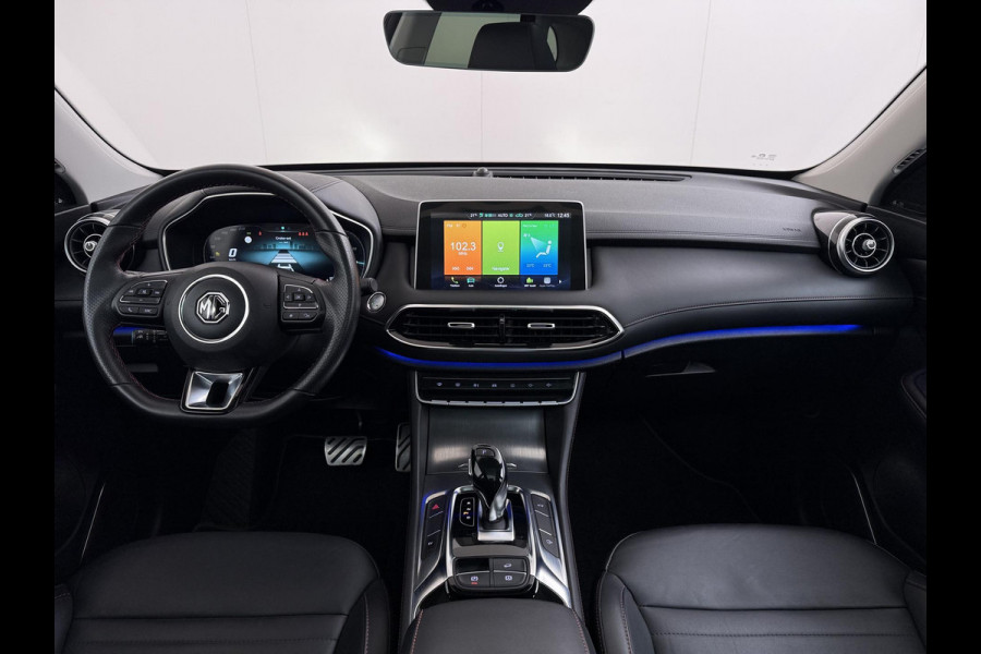 MG EHS 1.5 TGDI Luxury VAN: 24.900,- VOOR: 21.877,- UW WKVOORDEEL: 3.023,- | PHEV | MEGA COMPLEET! | COMPLETE HISTORIE AANWEZIG | FABRIEKSGARANTIE T/M 011-2030 | 52km WLTP ELECTR RIJBEREIK, TOTAAL RIJBEREIK TOT 1.000km! |