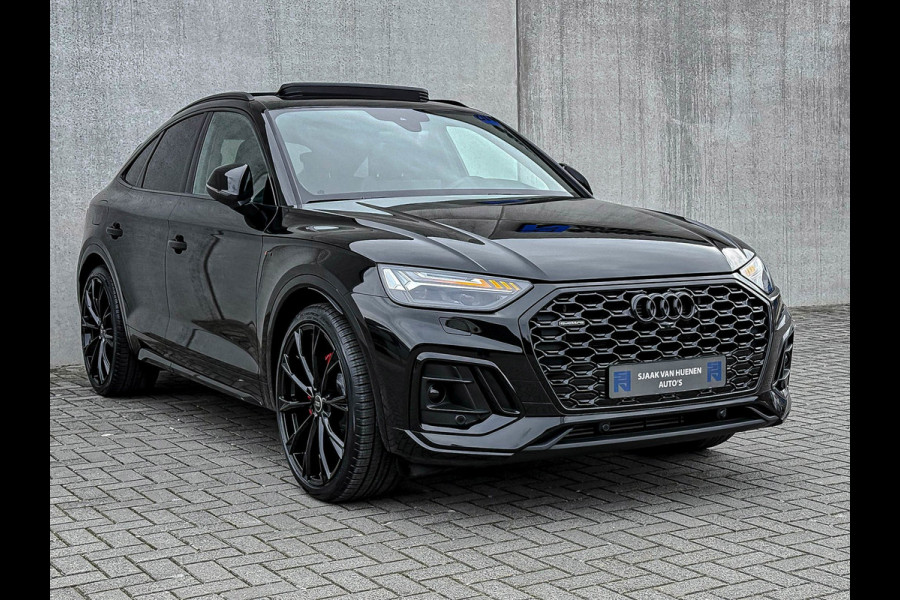 Audi Q5 Sportback 50TFSI e 299PK Quattro Competition S Edition S-Line Pano|Luchtvering|Massage+Memory|B&O|OLED Matrix|HUD|Trekhaak