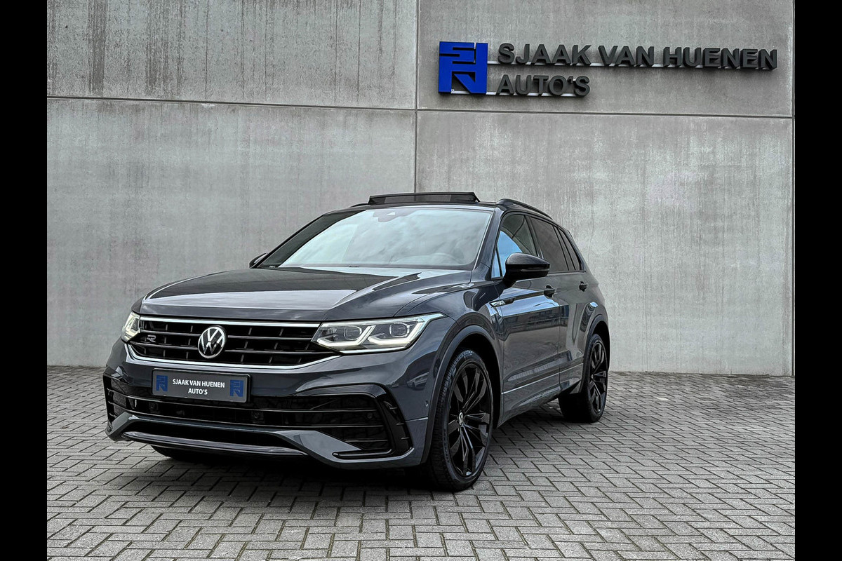 Volkswagen Tiguan 1.5TSI R-line Business+ 150pk DSG Automaat! Panoramadak|Virtual|IQ LED Plus|ACC|Lane+Side|Black Pack|20|Trekhaak