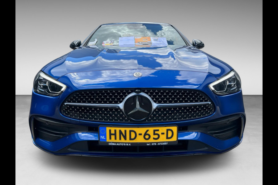 Mercedes-Benz C-Klasse 300 e AMG BLACK-LINE 313PK SOH-TEST/LUCHTVERING/PANO/V-COCKPIT/NAVI/DAB/CARPLAY/CAM///
