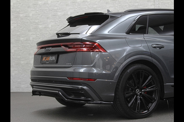 Audi Q8 60 462pk Competition S-Line | 11-2022 | RS Leder | Carbon | Softclose | 360 Camera | ACC | Panorama | Luchtvering | Nachtzicht Cam | Headup | LED-Matrix | Trekhaak | Lane & Side Assist | Led Sfeerverlichting | Keyless-Entry | | Black-Optic | Rijklaar incl. Bovag Garantie.