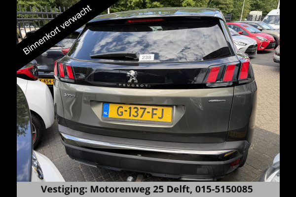 Peugeot 3008 1.6 GT-LINE 180 PK AUTOMAAT GARANTIE 9-2029* TREKHAAK.NAVI.LEDER ETC