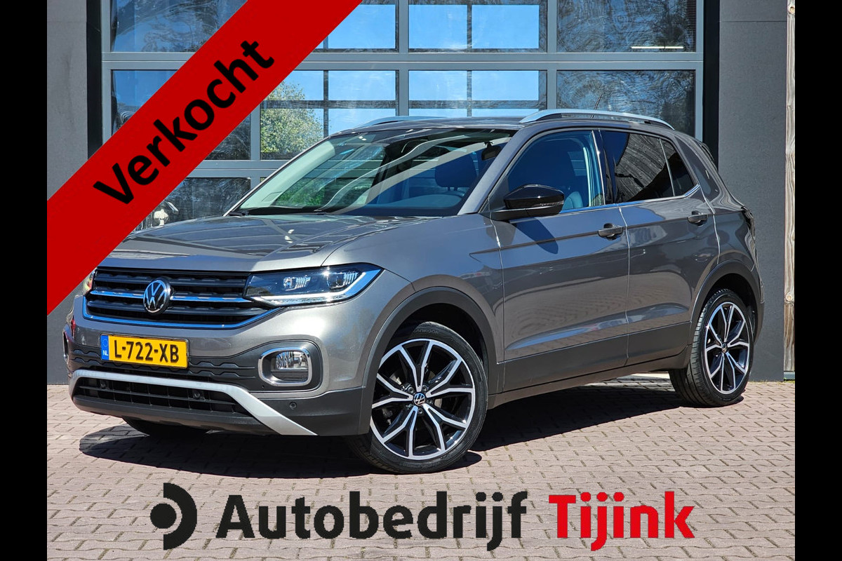 Volkswagen T-Cross 1.0 TSI Style | Automaat | LED | Stoelverwarming | App-connect | ACC | Blind spot | Black Design pakket |