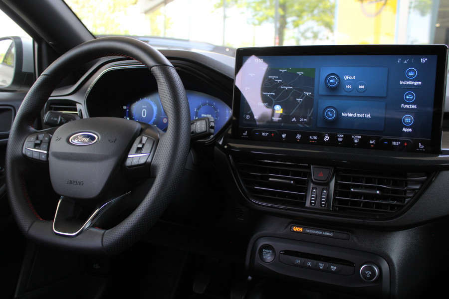 Ford FOCUS Wagon 1.0 EcoBoost Hybrid ST Line X | Leder UNIEK! | Head-up | Adaptieve cruise | Trekhaak | Winterpack