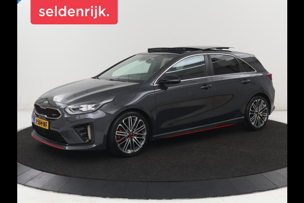 Kia Ceed 1.6 T-GDi GT | 204pk | Panoramadak | Stoelverwarming | Leder/Alcantara | Carplay | Keyless | Full LED | Navigatie | Sportstoelen | Stuurverwarming | Park Assist | JBL Sound | Memory | Digital Cockpit
