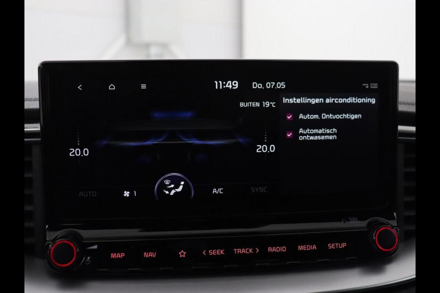 Kia Ceed 1.6 T-GDi GT | 204pk | Panoramadak | Stoelverwarming | Leder/Alcantara | Carplay | Keyless | Full LED | Navigatie | Sportstoelen | Stuurverwarming | Park Assist | JBL Sound | Memory | Digital Cockpit
