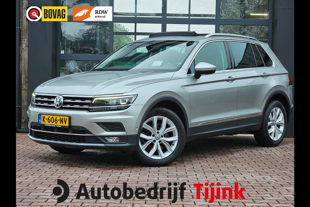 Volkswagen Tiguan 2.0 TSI 4MOTION Highline | Automaat | Pano | LED | Navi | App-connect | Camera | All-seasons | Elek. achterklep |  Park Assist |