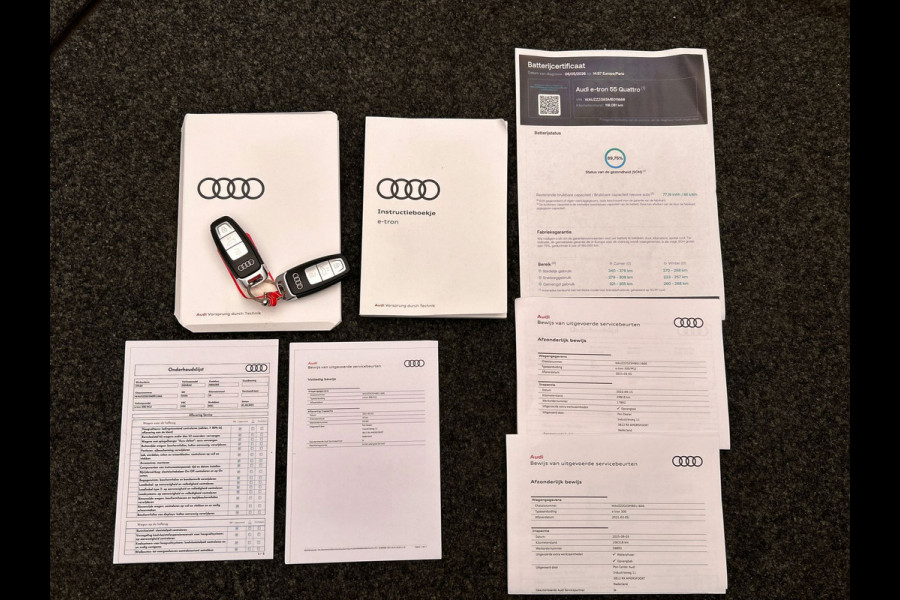 Audi e-tron 55 quattro Business Plus 95 kWh | Pano/Dak | Adapt.Cruise/Control | Leder | Apple/Carplay | Origineel NL